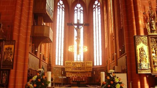 Private charter day tour to The Roman Forum, Frankfurt Cathedral, Goethe House, and Heidelberg Castle
