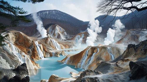 Noboribetsu Lake Toya & Lake Shikotsu Ice Festival Limited 1-day tour
