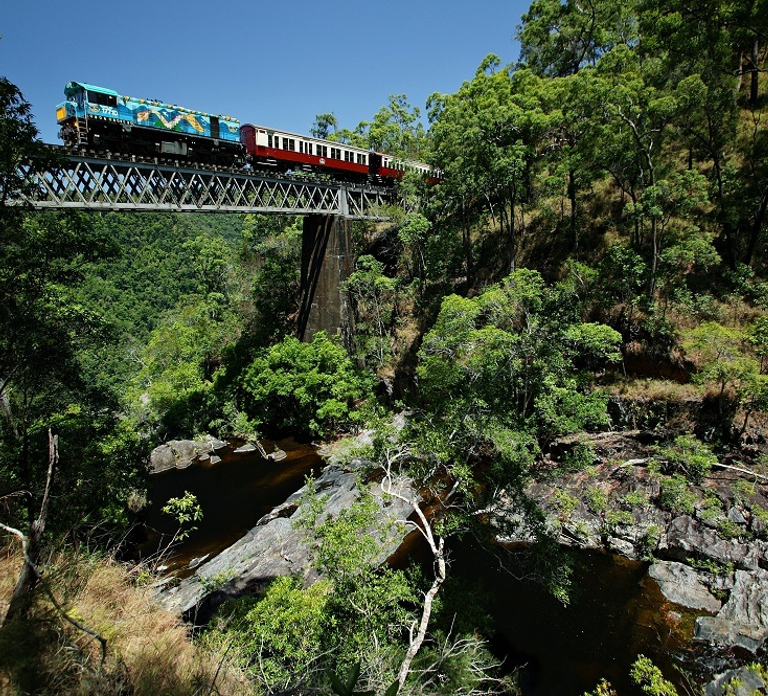 Cairns: Skyrail, Kuranda, and Rail Tour with Hotel Transfers