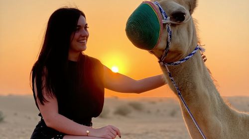 Dubai Long Self-Drive Quadbike with Camel and Falcon