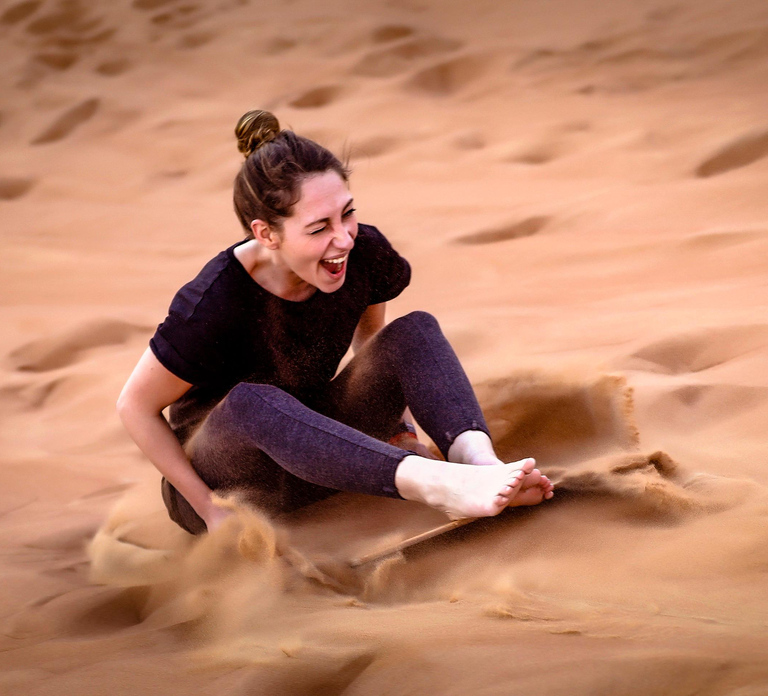 Abu Dhabi: Desert Safari, Quad Bike Camels, Sandboard & BBQ