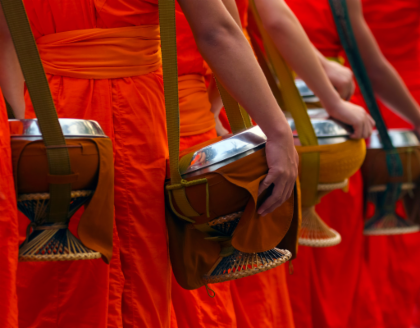 Luang Prabang: Private Cultural Discovery with Alms Giving, Museum and Kuang Si Waterfall