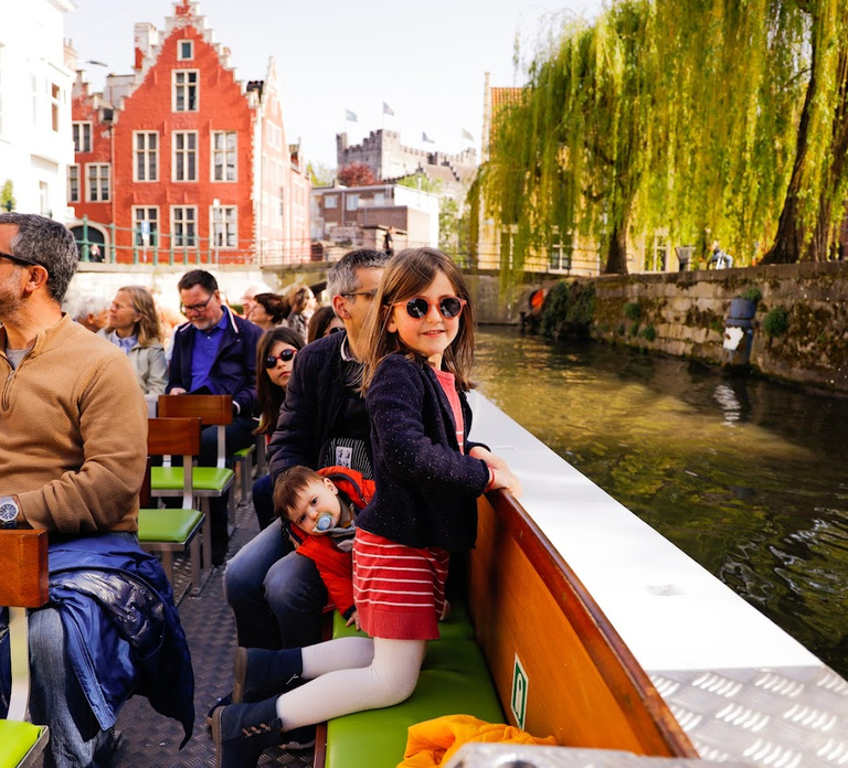 Ghent: 50-Minute Medieval Center Guided Boat Trip