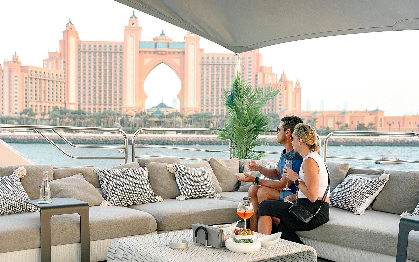 Luxury Superyacht Experience: VIP Dining, Premium Drinks, & Live Music