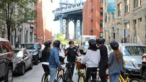 Guided Bike Tour of Lower Manhattan and Brooklyn Bridge