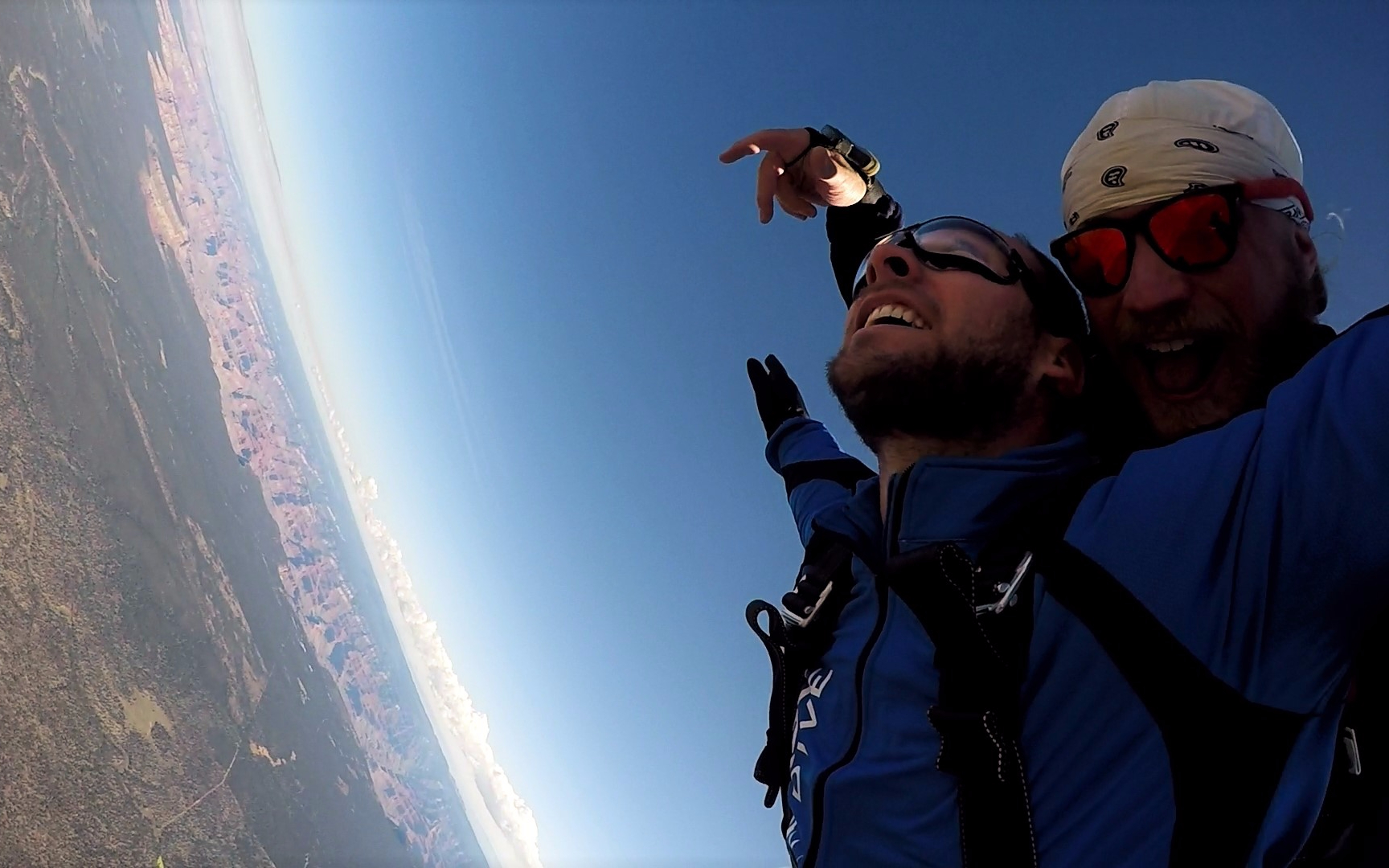 Extreme Skidiving at the Grand Canyon