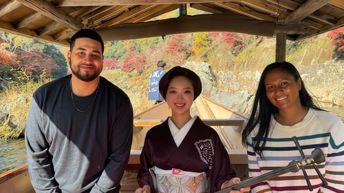 Kyoto: Private Boat Tour with Shamisen and Games Day Tours