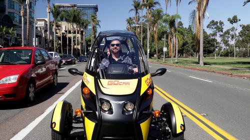 GPS Talking Electric GoCar: 2 Hour Coronado tour Day Tours