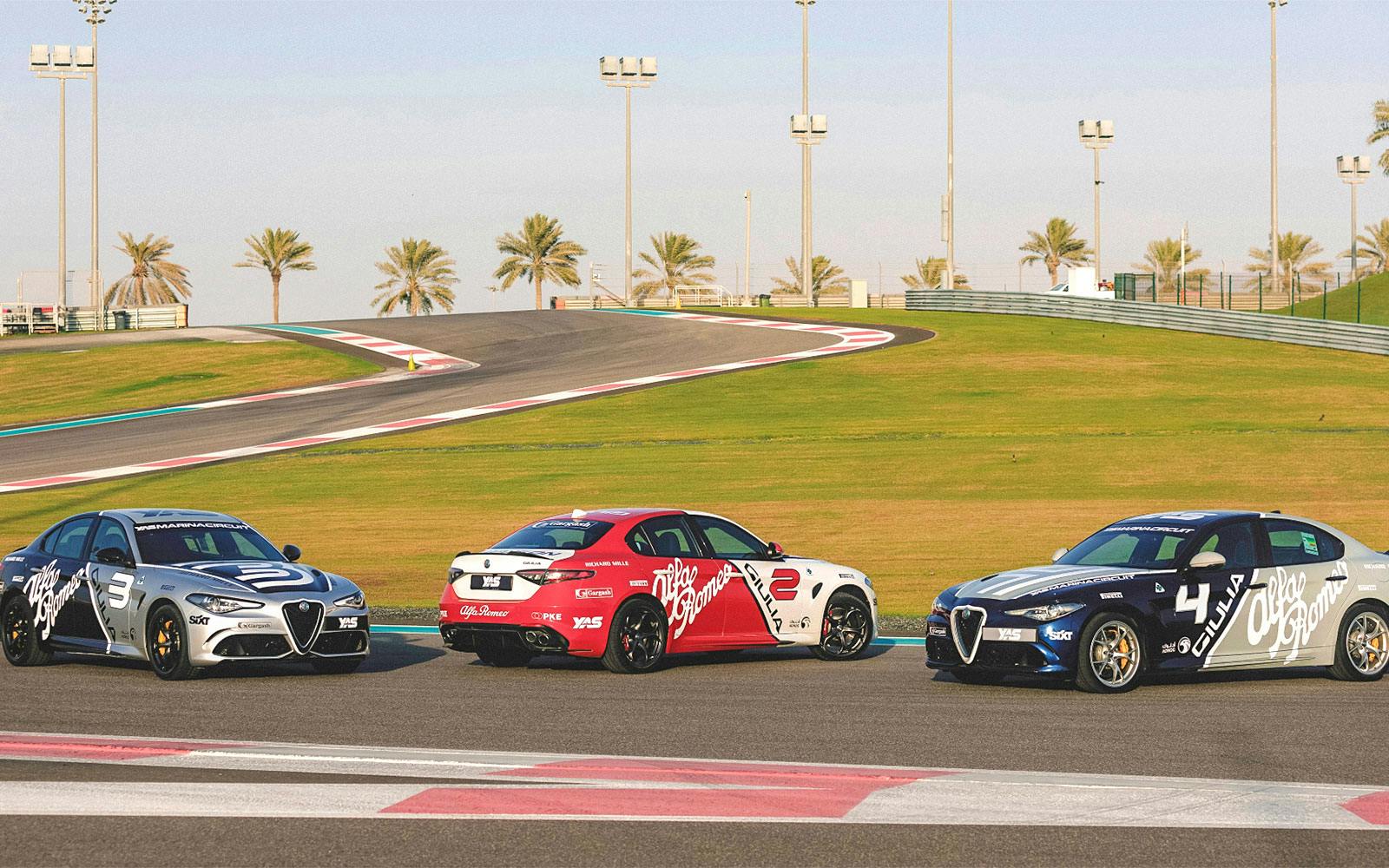 Alfa Romeo Giulia Quadrifoglio Passenger Experience at Yas Marina Circuit