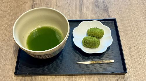 Fukuoka akasaka chainon Japanese tea sweets tasting experience
