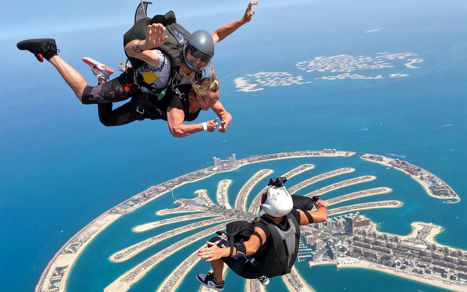 Skydive Dubai at The Palm with Photos & Video