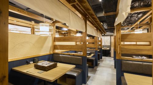 Shinsaibashi Maruhana – [Premium Beef & Pork Shabu-shabu] All-You-Can-Eat Sushi, Fried Foods, & Desserts (80 Varieties)