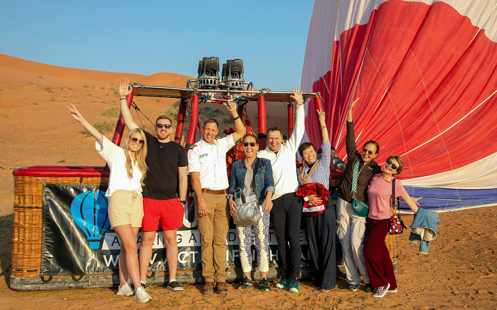 Mountain Sunrise Hot Air Balloon Experience in Ras Al Khaimah with In-Flight Photos, Videos and Round-Trip Hotel Transfers