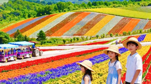 1-Day Flower Viewing Tour from Sapporo: Biei, Shikisai-no-Oka & Shirogane Blue Pond