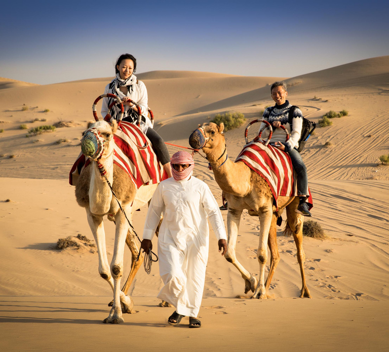 Abu Dhabi: Desert Safari, Quad Bike Camels, Sandboard & BBQ
