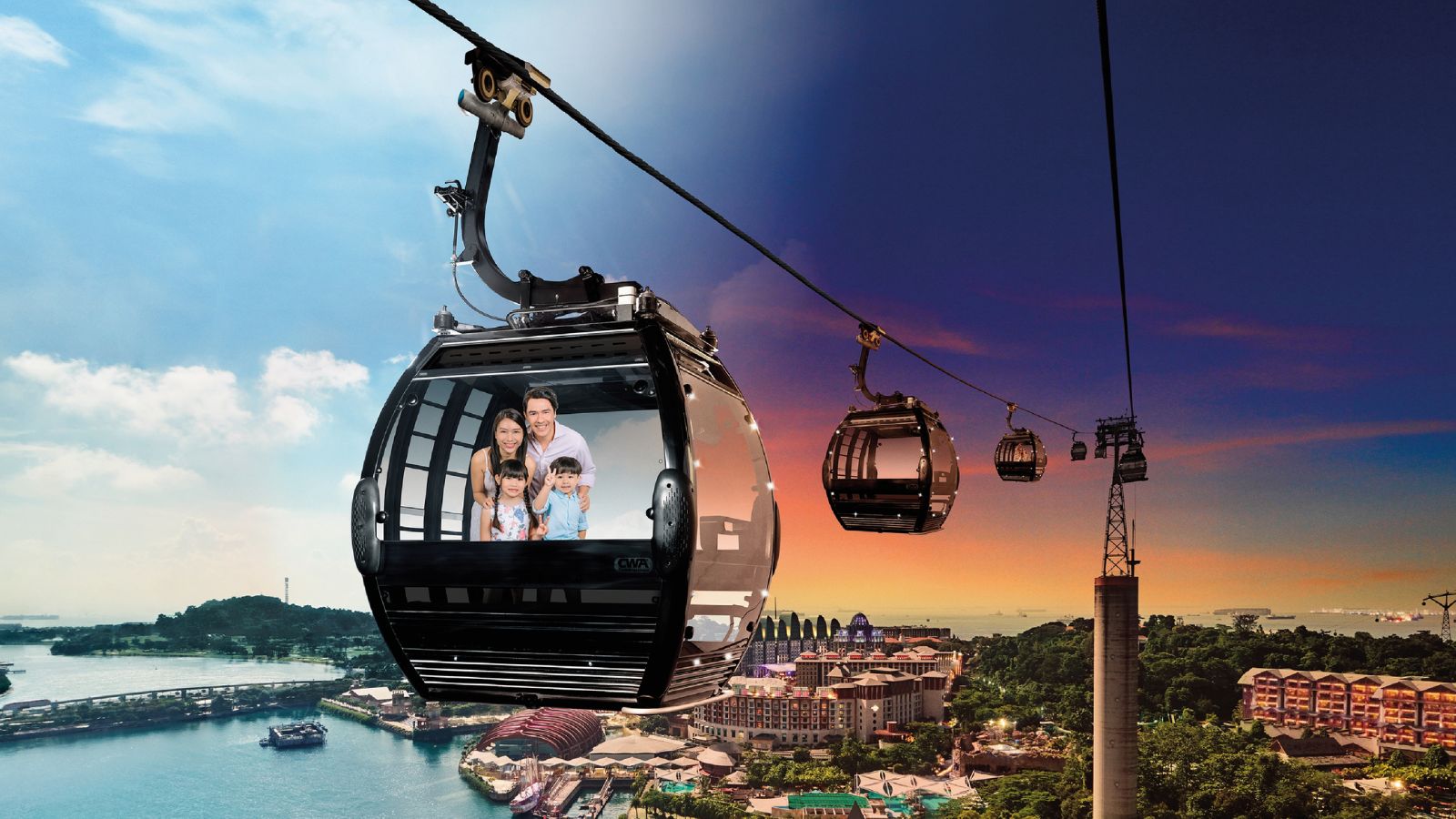 (Online) Cable Car Sky Pass (1 Round Trip) + Retail Popsicle