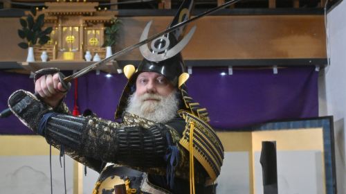 Night time/Experience the ultimate expression of Samurai spirit embodied in Armor and Bushido