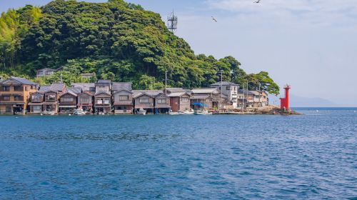 1-day tour to Ine boat houses, Amanohashidate, Chionji Temple and Revolving Bridge
