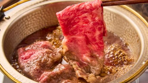 Osaka - Kobe Wagyu Sukiyaki Premium Course - GOTENGO Dotonbori
