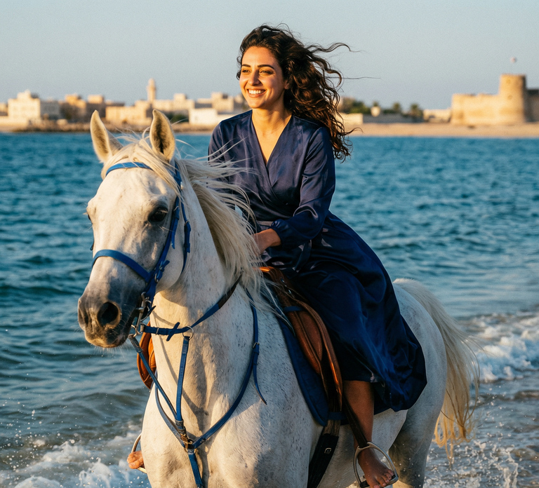 Umm Al Quwain: Exclusive Beach Horseback Ride