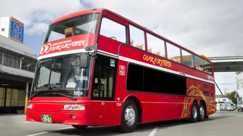 Osaka Sightseeing Bus 'OSAKA SKY VISTA' and 'NANI-wonder'