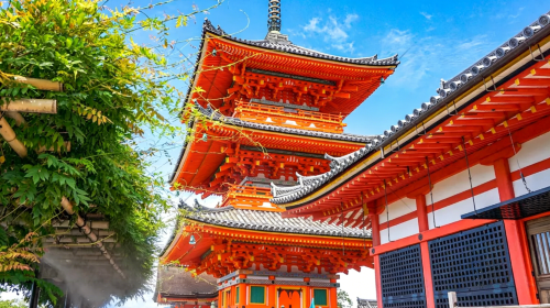 Kiyomizu-dera Temple, Fushimi Inari Taisha and Tōdai-ji in Kyoto and Nara