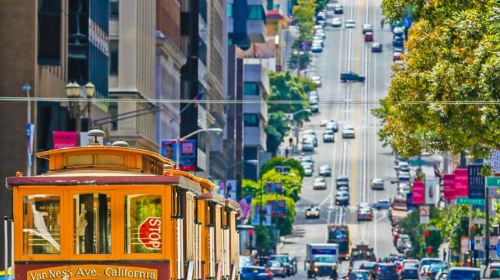 San Francisco 1-day tour: Golden Gate Bridge/Lombard Street/Fisherman's Wharf