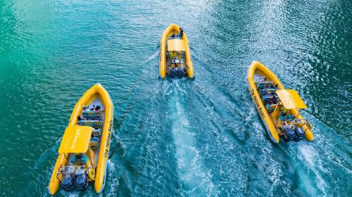 Speedboating Experience with The Yellow Boats in Dubai