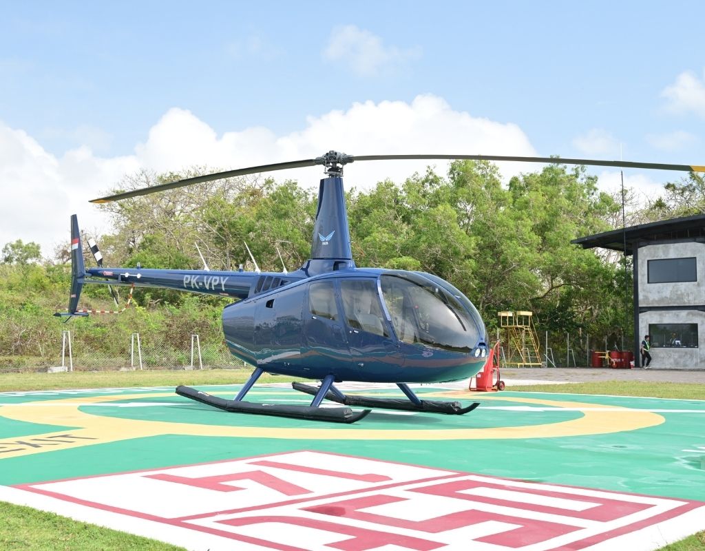 Bali: Scenic Helicopter Flight Over Coastline & Landmarks