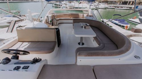 Ride the Waves in Dubai with 56ft Majesty Yacht Transport Passes