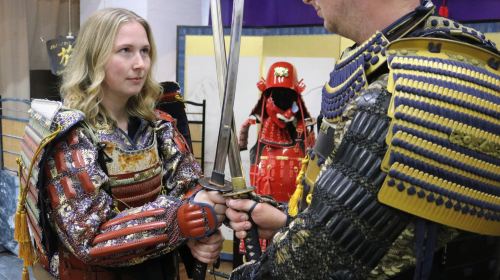 Night time/Experience the ultimate expression of Samurai spirit embodied in Armor and Bushido
