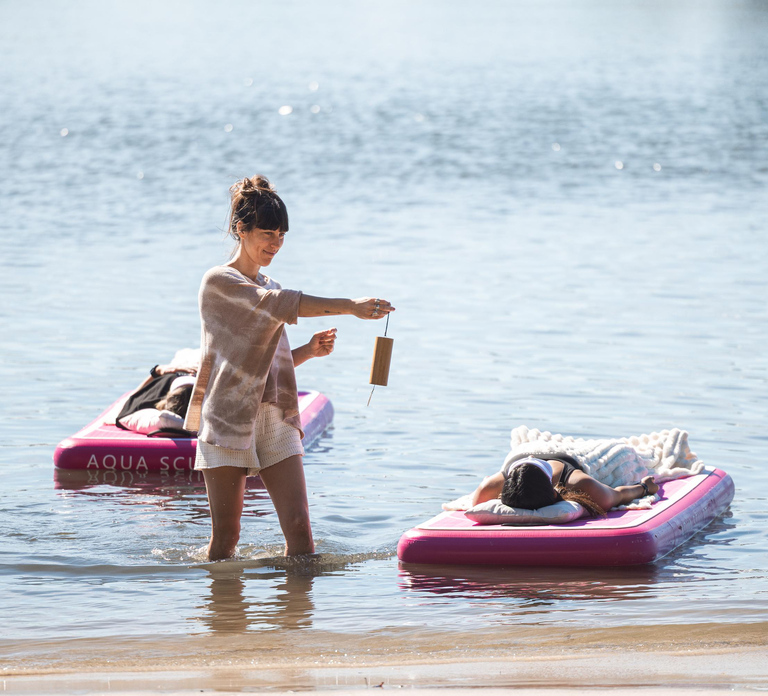 Sydney: Floating Sound Bath at Rose Bay's Bellamy Beach