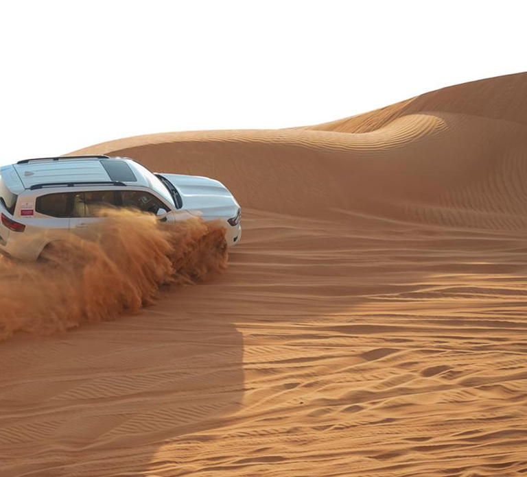 Dubai: Desert Safari, Camel Ride, BBQ Dinner & Live Show