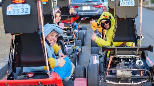 Shibuya Go Karting Tour with Funny Costume Day Tours