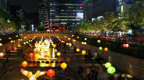 Seoul Night Tour Highlights | Gwangjang Market: Traditional Market Food & a Han River Night View Stroll