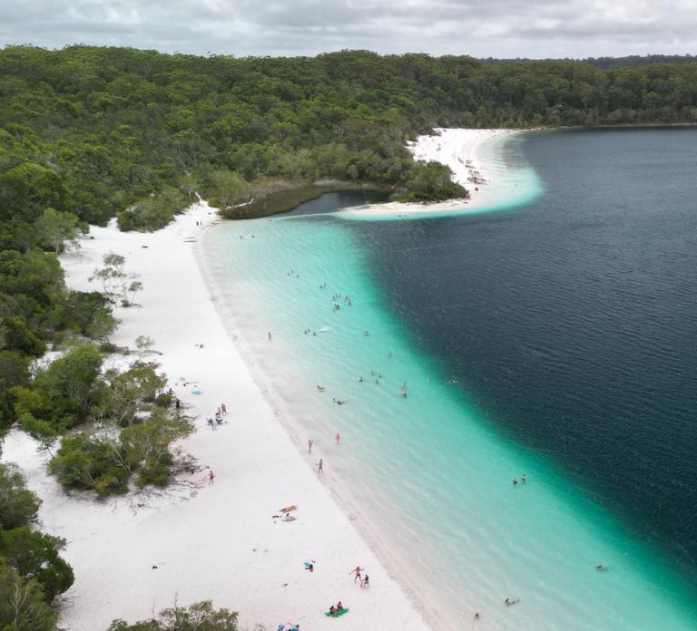 From Rainbow Beach: 2-Day K'gari (Fraser Island) 4WD Tour