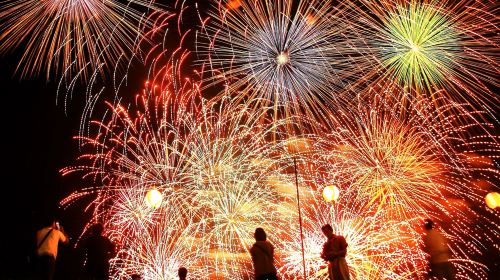 1-day tour to Japanese shrine fireworks + Yamanashi kyoho grape picking: Depart from Tokyo Day Tours