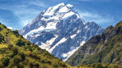 New Zealand South Island Aoraki / Mount Cook sightseeing bus day tour