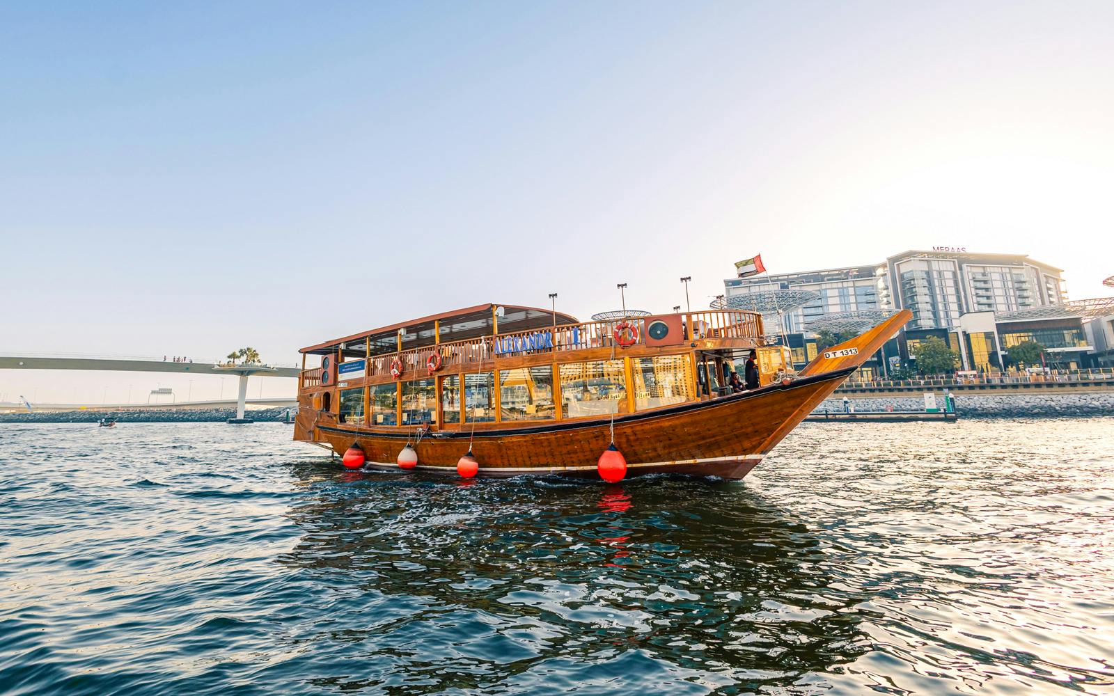 Sunset Alexandra VIP Dhow Cruise with Dinner, Entertainment and Transfers