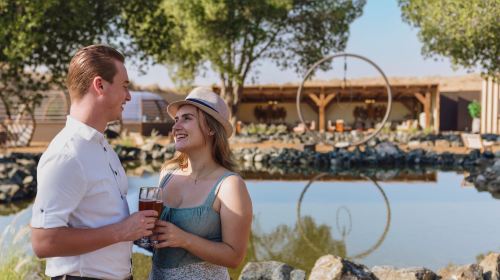 Hero Balloon Flights| Luxury Sunrise Hot Air Balloon with Land Rover, Michelin-starred breakfast