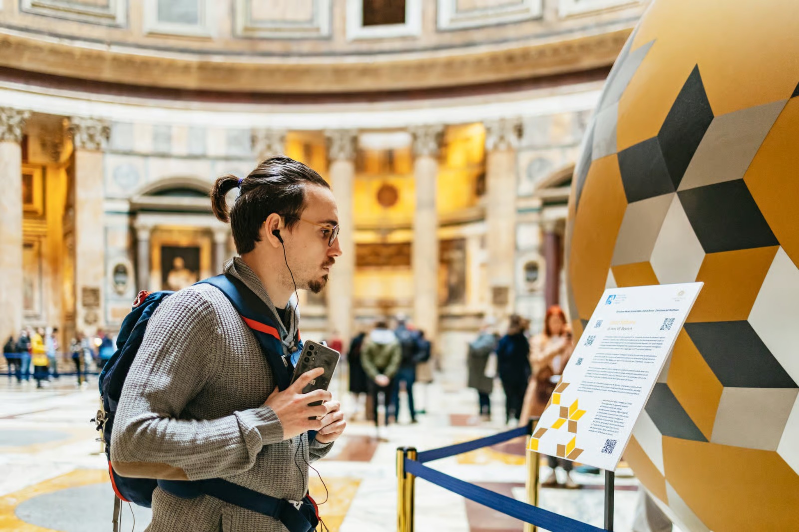 Rome: Pantheon Fast-Track Ticket and Official Audioguide