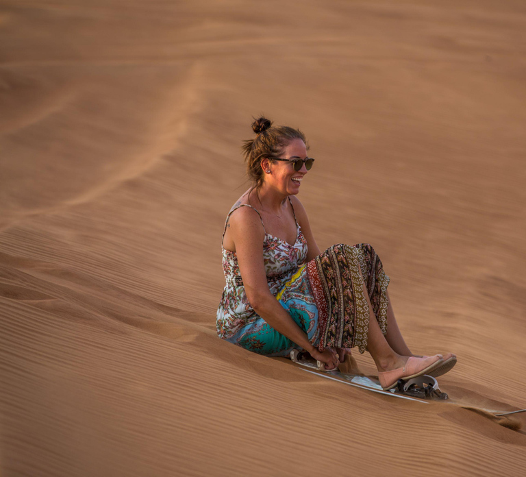Abu Dhabi: Desert Safari, Quad Bike, Camels & Sandboarding