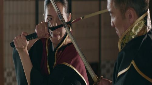 Sword fight performance, experience & premium Japanese cuisine package