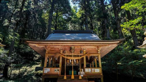 Kyushu Miyazaki Kamishikimi Kumanoimasu Shrine + Takachiho Gorge with boat ride experience + Amanoiwato Shrine