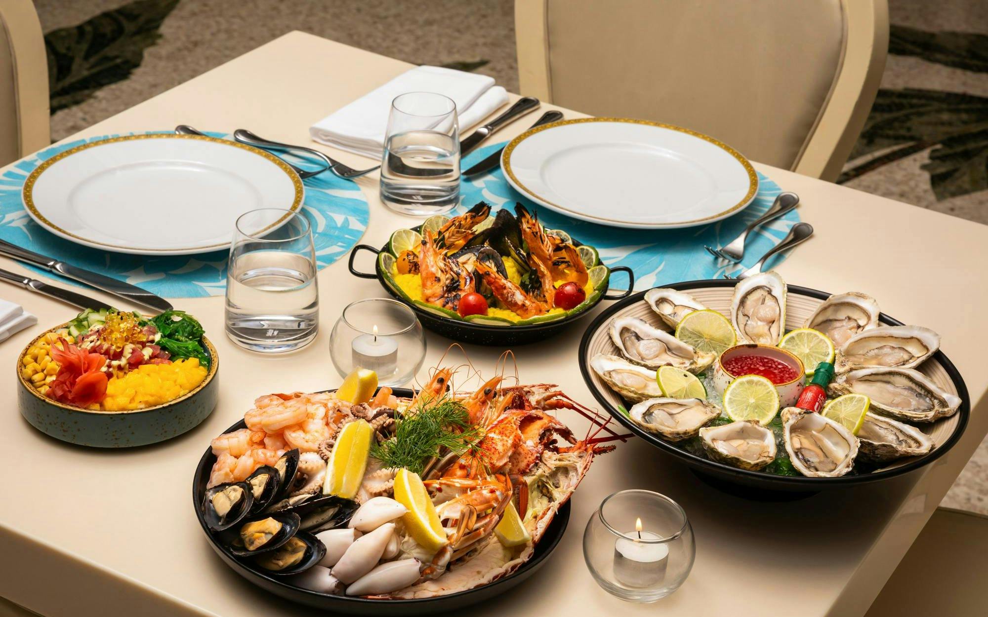 Palazzo Versace Dubai: Giardino Ocean Feast Dinner Buffet