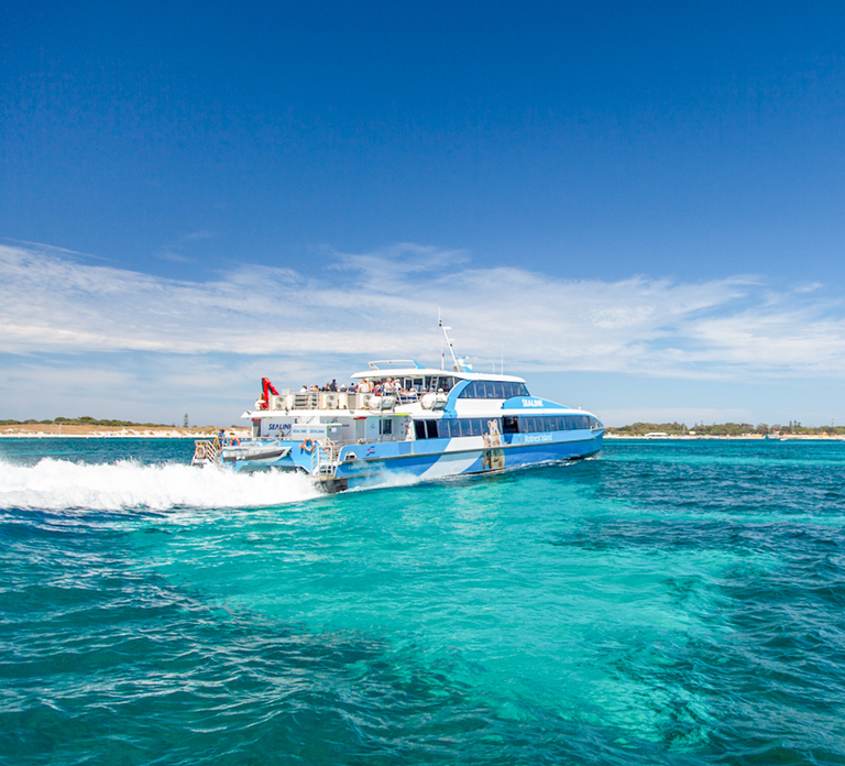 From Perth: Rottnest Island Ferry & Admission