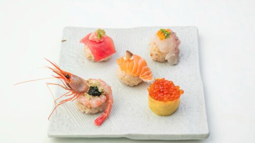 [Seven-color Temari Song] Signature Temari Sushi Option (2-hour free-flow drinks) - Choose 1 of 2 meal vouchers