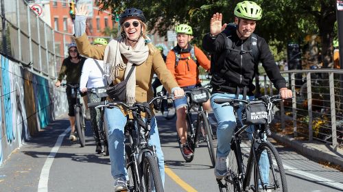 Guided Bike Tour of Lower Manhattan and Brooklyn Bridge