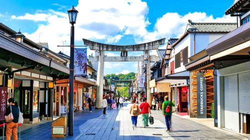 Oita classic 1-day tour – Dazaifu-tenmangu Shrine, Yufuin Town, Beppu cable car