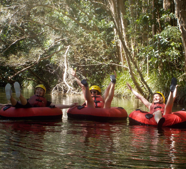From Cairns and Northern Beaches: Rainforest River Tubing